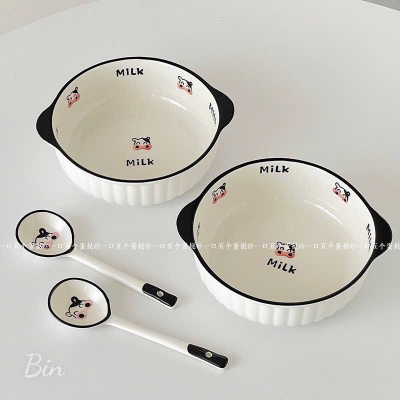 Bát Bò Kèm Muỗng 