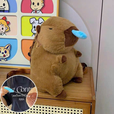 Balo Capybara Rút Mũi 
