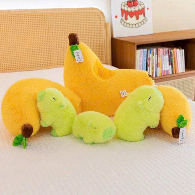 Capybara Chuối Vàng 45cm 