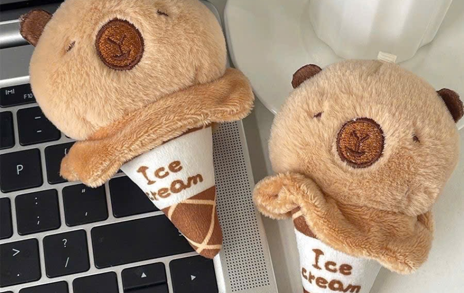 Móc Khóa Capybara Que Kem - MKCPQK9948