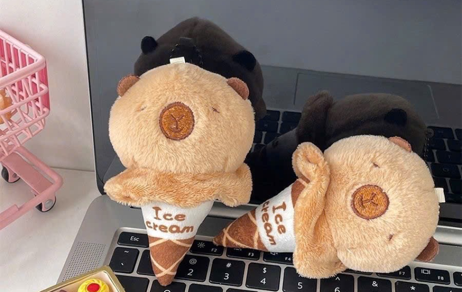 Móc Khóa Capybara Que Kem - MKCPQK9948