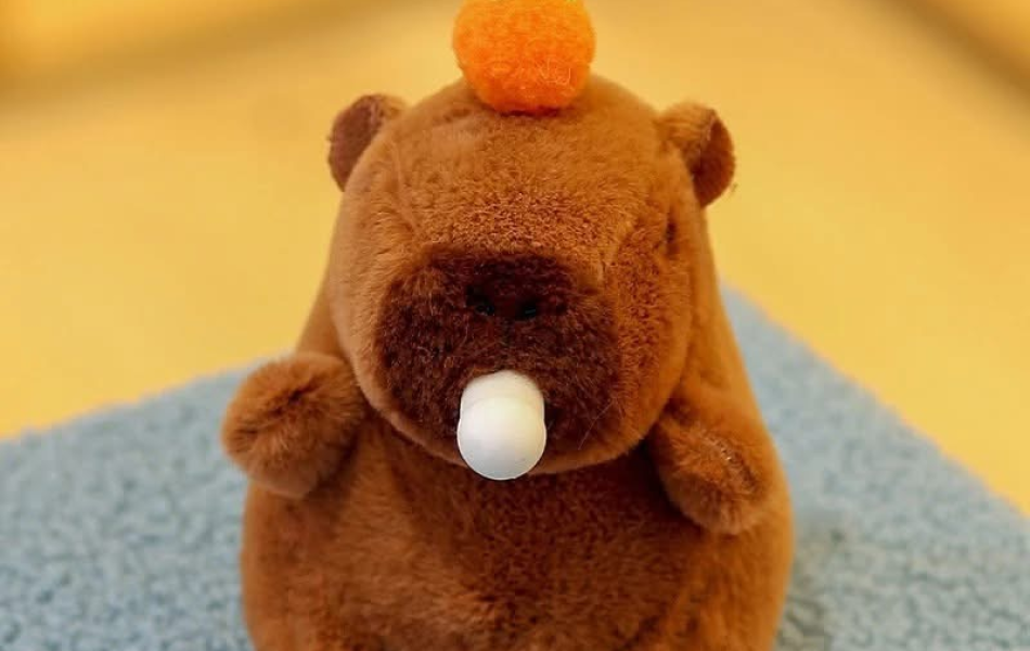 Móc Khóa Capybara Thổi Bóng - MKCPTB9960