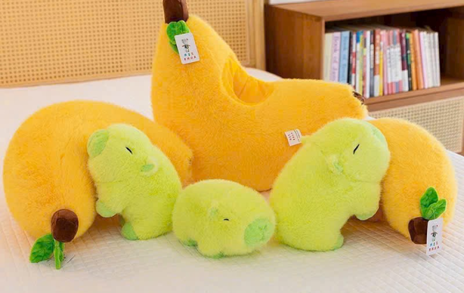 Capybara Chuối Vàng 45cm 