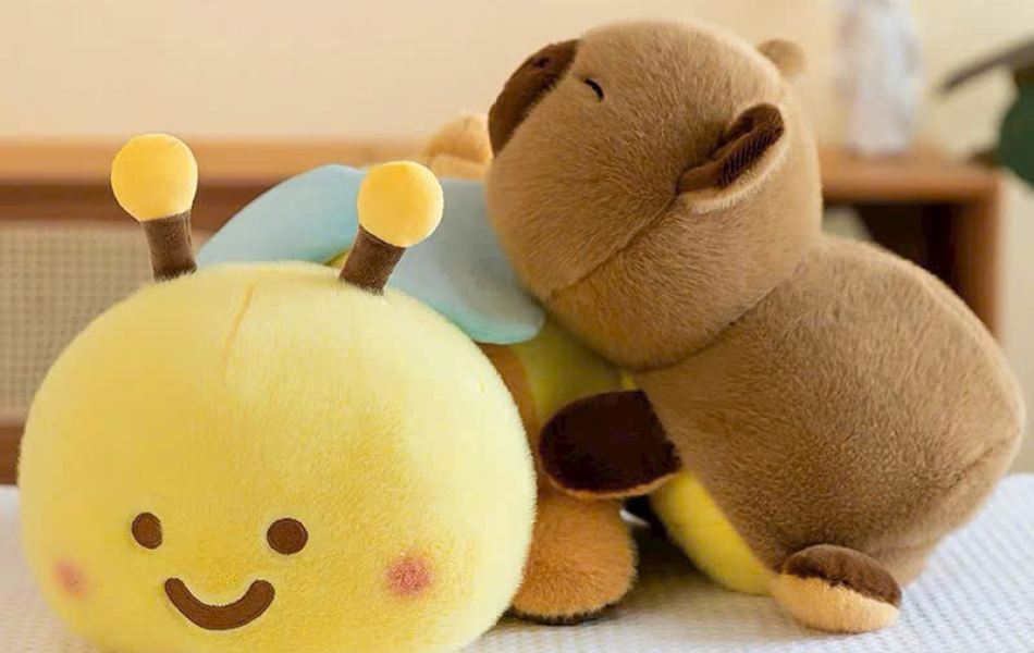Capybara Ong Lật Mặt Size 30cm 