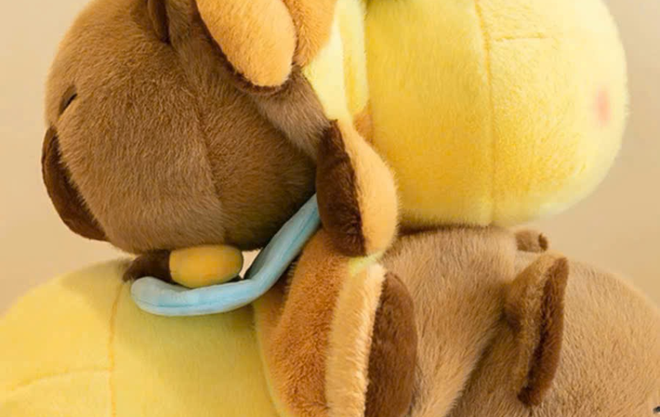 Capybara Ong Lật Mặt Size 30cm 