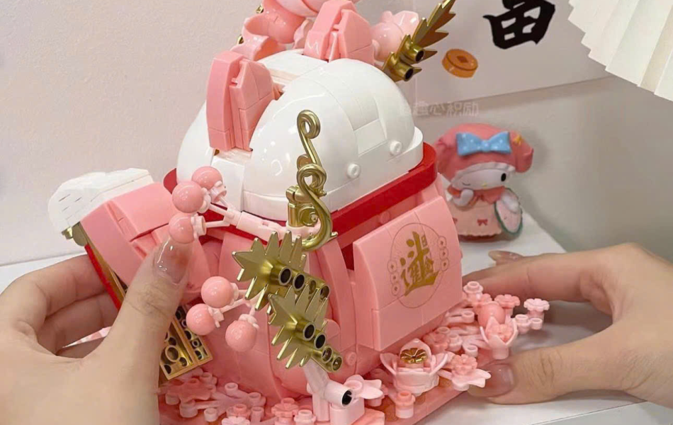 Lego Mèo Thần Tài 