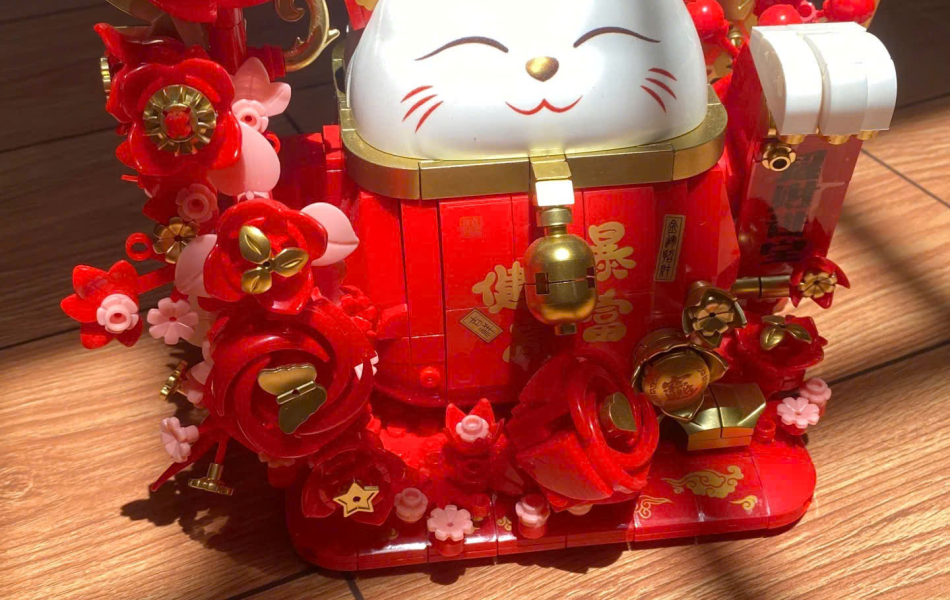 Lego Mèo Thần Tài 